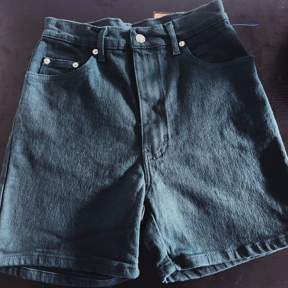 Jordache Men's Deep Teal Jean Shorts